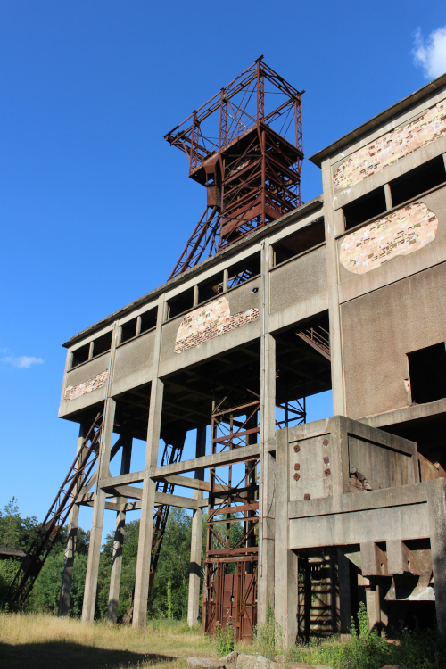 Visite guidée du carreau de la mine de fer à Saint-Clair-de-Halouze.